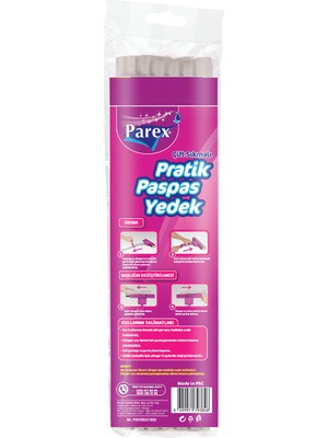 Parex Pratik Paspas Çift Sıkmalı Yedek (Sapsız)