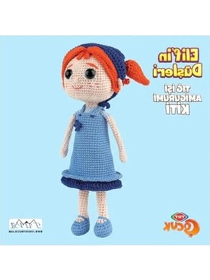 Aesco Elif'in Düşleri Amigurumi Kiti - Tığ Işi Seti