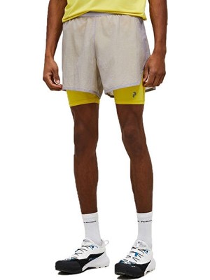Peak Performance M Traıl Run 2 In 1 Shorts Kadın Günlük Etek G80713020T Gri