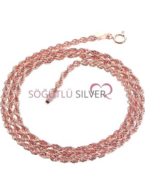 Söğütlü Silver Halat Zıncir (Kolye Zinciri) SGTL6856
