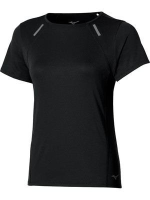 Mizuno Dryaeroflow Kadın Tişört Siyah