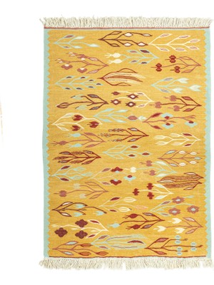 Soho Antiq Tiva Çiçekli El Dokuma Kilim 124X171 cm