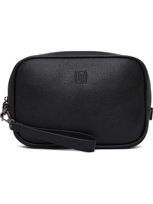 Derimod Erkek Siyah Mini El Çantası 26SBD3305PU