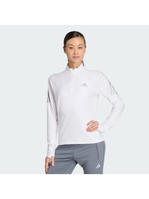 Adidas Performance KR5525 ADI365 Iconic Running 1/2 Zip Jumper