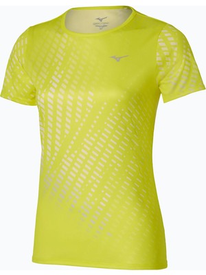 Mizuno Graphic Kadın Tişört Sarı