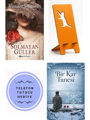 Epsilon Yayınevi Solmayan Güller + Telefon Tutucu + Bir Kar Tanesi