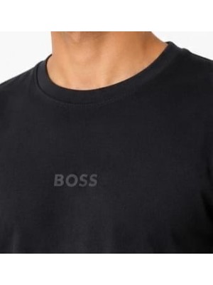 Boss  Grafics  Bisikletyaka  Siyah Regular Fit Tshırt