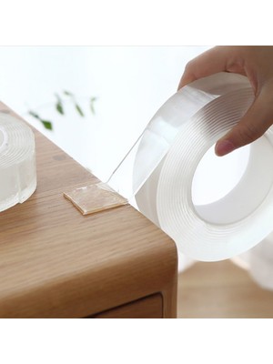 Buffer® Çift Taraflı Nano Bant Kuvvetli Silikon Jel Yapıştırıcı