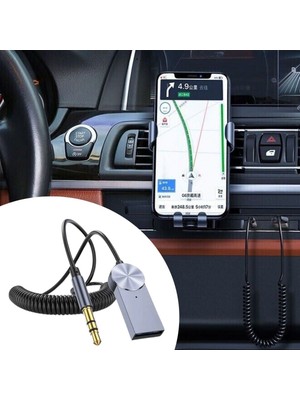 Buffer® Araba Için Bluetooth Aux Alıcısı Wireless Araç Kiti