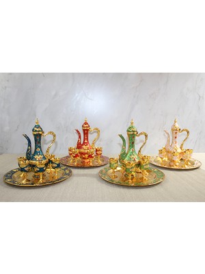 Lavly Swarovski Mineli Zemzem Seti - Kristal Taşlı Islami Hediye