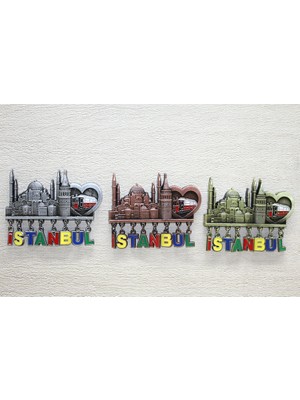 Lavly Sarkaçlı Istanbul Temalı Magnet - Yöresel Hediyelik Eşya