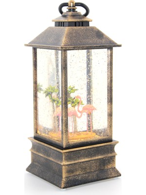 Lavly Flamingo Kar Küresi Işıklı 020-296