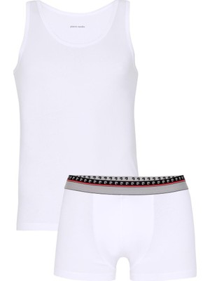 Pierre Cardin Erkek Atlet Boxer Takım, %95 Pamuk %5 Elastan, Kutulu Gönderilir