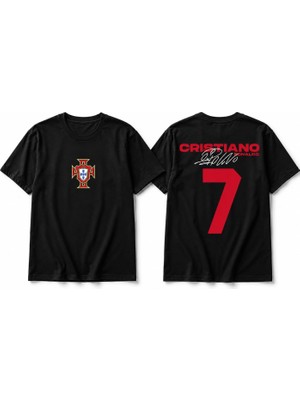 Hesco Cristiano Ronaldo Dyf Baskı Tasarım Tshirt