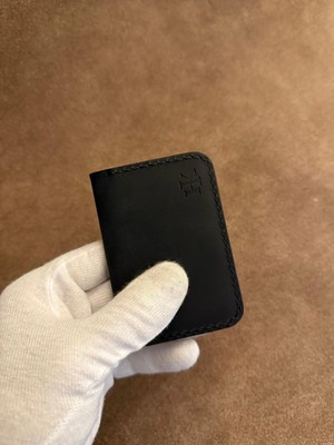 Hatka Leather Craft El Yapımı Hakiki Deri Kartlık - Card Holder K4