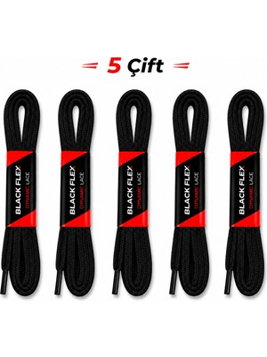 Black Flex Tres Active Bağcık Siyah Seri