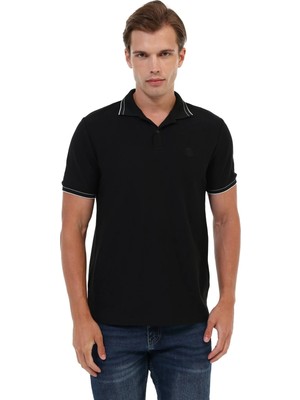 Lumberjack MB Vyn 12BS115 Siyah Erkek Kısa Kol T-Shirt
