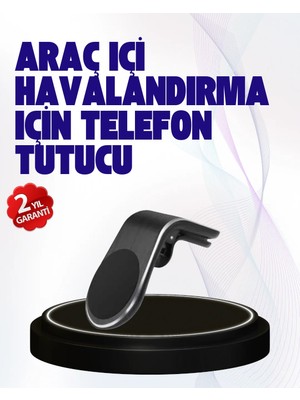AK-SA-STR Güçlü Mıknatıslı Araç Içi Telefon Tutucu – Evrensel Uyum