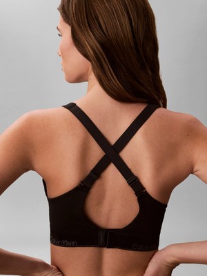 Calvin Klein Kadın Siyah Calvin Klein Lıft Bralette Siyah Hafif Astarlı Bralet