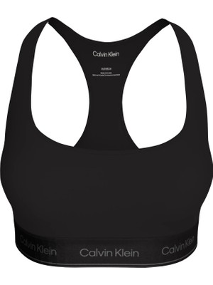 Calvin Klein Kadın Siyah Calvin Klein Unlıned Bralette Siyah Astarsız Bralet