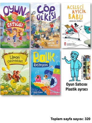 Timaş Çocuk Oyun Satıcısı Çöp Ülkesi Aceleci Ayıcık Babu Asla Geç Değil Limon Çekirdekleri Balık Gezegeni