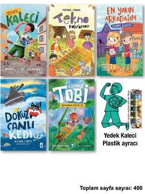 Timaş Çocuk Yedek Kaleci Tekno Kahraman En Yakın Arkadaşım Canım Kendim Dokuz Canlı Kedi Tobi ve Ormandaki Gzmli Işık
