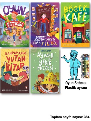 Timaş Çocuk Oyun Satıcısı Babamın Kafasındaki Kırk Tilki Böcek Kafe Kahramanını Yutan Kitap Ayvayı Yedik Müzesi