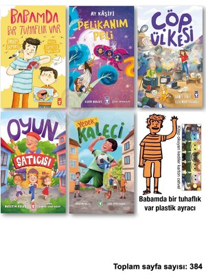 Timaş Çocuk Babamda Bir Tuhaflık Var Pelikanım Peli Ay Kaşifi Çöp Ülkesi Oyun Satıcısı Yedek Kaleci