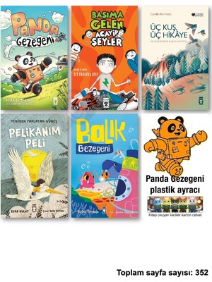 Timaş Çocuk Panda Gezegeni Başıma Gelen Acayip Şeyler Üç Kuş Hikaye Pelikanım Peli Yeniden Parlayan Güneş Balık