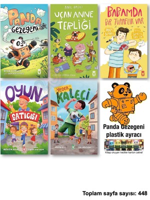 Timaş Çocuk Panda Gezegeni Uçan Anne Terliği Babamda Bir Tuhaflık Var Oyun Satıcısı Yedek Kaleci