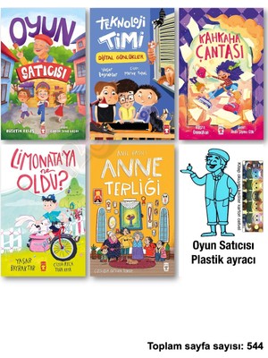 Timaş Çocuk Oyun Satıcısı Teknoloji Timi Dijital Günlükler Kahkaha Çantası Limonataya Ne Oldu Anne Terliği