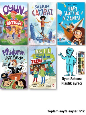 Timaş Çocuk Oyun Satıcısı Şaşkın Cambaz Hapı Yuttuk Eczanesi Müdürün Uçan Peruğu Acil Yardım Treni