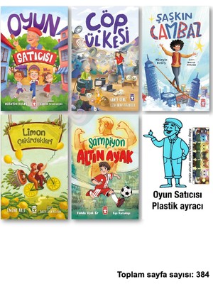Timaş Çocuk Oyun Satıcısı Çöp Ülkesi Şaşkın Cambaz Limon Çekirdekleri Şampiyon Altın Ayak