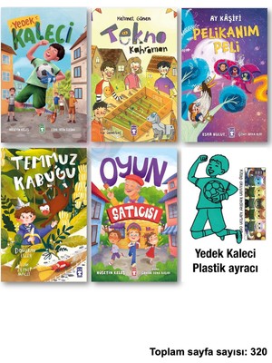 Timaş Çocuk Yedek Kaleci Tekno Kahraman Pelikanım Peli Ay Kaşifi Temmuz Kabuğu Oyun Satıcısı