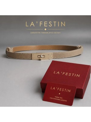 Lafestin Ayarlanabilir Ince Kemer, Pantolon Kemeri, Gömlek Kemeri,ceket Kemeri