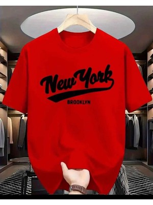 Luliana Baskılı Premium Kalite Yıkama Sokak Stili Oversize T-Shirt