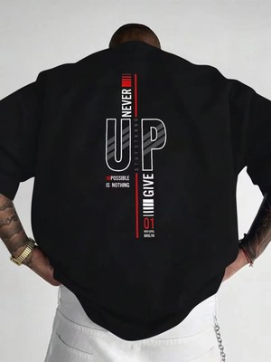 Luliana 1.kalite Baskılı Oversize T-Shirt Günlük Tişört Trend Moda ve Modern Stil Styel %100 Organik Pamuk Relaxed