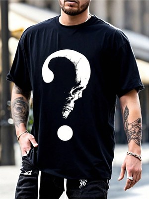 Luliana Baskılı Premium Kalite Yıkama Sokak Stili Oversize T-Shirt