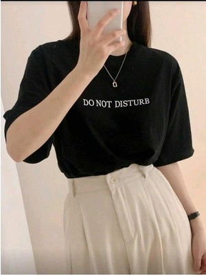 Luliana Baskılı Premium Kalite Yıkama Sokak Stili Oversize T-Shirt