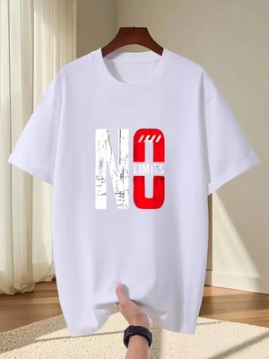 Luliana 1.kalite Baskılı Oversize T-Shirt Günlük Tişört Trend Moda ve Modern Stil Styel %100 Organik Pamuk Relaxed