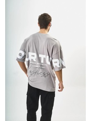 Luliana 1.kalite Baskılı Oversize T-Shirt Günlük Tişört Trend Moda ve Modern Stil Styel %100 Organik Pamuk Relaxed