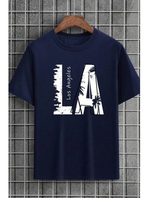 Luliana 1.kalite Baskılı Oversize T-Shirt Günlük Tişört Trend Moda ve Modern Stil Styel %100 Organik Pamuk Relaxed