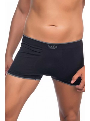 MiraLive Siyah Mı Emay 2103 Soft Erkek Boxer