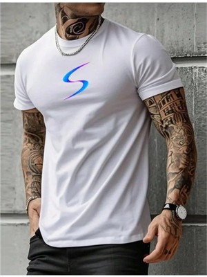 Luliana 1.kalite Baskılı Oversize T-Shirt Günlük Tişört Trend Moda ve Modern Stil Styel %100 Organik Pamuk Relaxed