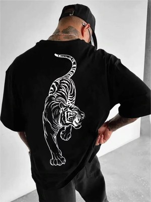 Luliana 1.kalite Baskılı Oversize T-Shirt Günlük Tişört Trend Moda ve Modern Stil Styel %100 Organik Pamuk Relaxed
