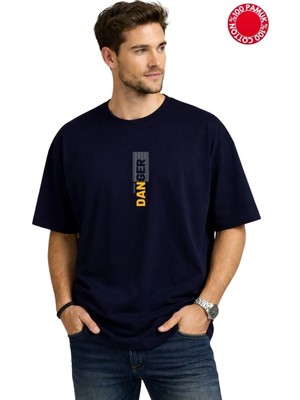 Luliana 1.kalite Baskılı Oversize T-Shirt Günlük Tişört Trend Moda ve Modern Stil Styel %100 Organik Pamuk Relaxed