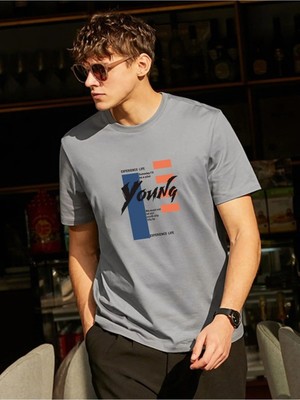 Luliana Baskılı Premium Kalite Yıkama Sokak Stili Oversize T-Shirt