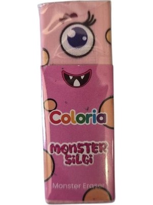 Silka ART.1386 Colorıa Monster Silgi - Tekli