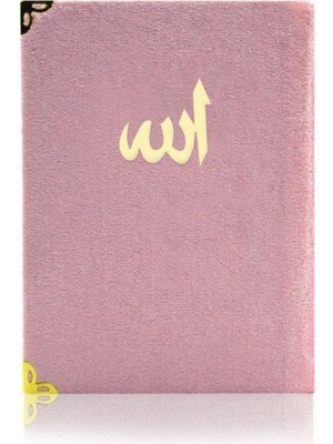 MiraLive Kadife Yasin Çanta Boy Toz Pembe