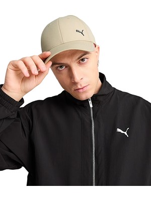 Puma Ess Metal Cat Şapka Bej